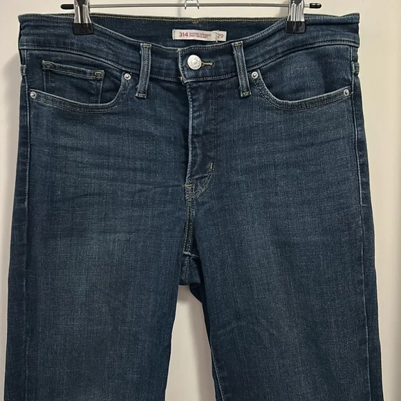 Levi’s 314 Shaping straight Women's Blue Jeans size 29 - Picture 9 of 14
